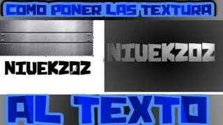 Tutorial: Como aplicar texturas en un Texto en Paint.NET