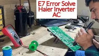 E7 Error inverter AC Solve Fault PCB Repair