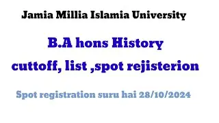 B.a Hons History result Declared 2nd list.
