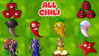 PvZ 1 Fusion 3.6 Challenge-All Chili | Ultimate Peashooter