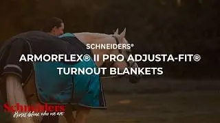 Schneiders® ARMORFlex® Pro Adjusta-Fit® Turnout Blankets