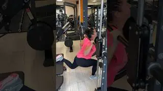 Болгарские приседания в смите/тренировка ног/техника/мотивация