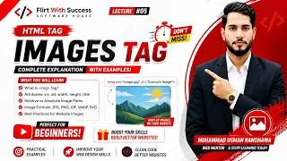 HTML Image Tag 🔥 How to Add Images in Website | img, src, alt & More | HTML Tutorial #5