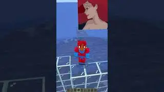 Minecraft Pero La Sirenita Controla Mi Mundo!! 😂