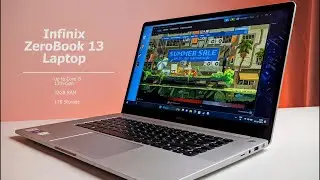 Infinix ZeroBook 13 Laptop: 32gb RAM, 1TB storage, Intel Core i9 13th-Gen