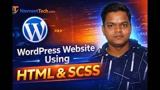 Mockup to WordPress Website Using HTML & SCSS (Real Build Journey)