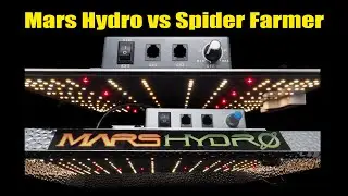 Mars Hydro TS1000 vs Spider Farmer SF1000