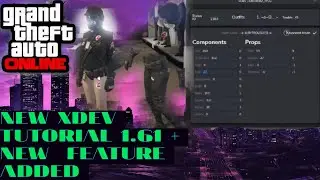 GTA V Online 1.61║*XDEV OUTFIT EDITOR*║How To Make Modded Outfits Using Xdev Outfit Editor║+Tutorial