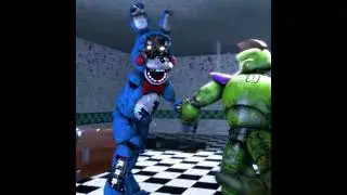 RAHH Monty from Security Breach VS Withered Toys