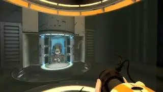 Portal 2 - A World Record Speedrun Sample - Course 2 Chamber 2