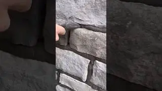 Stone texture mortar filling