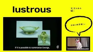 英検1級【過去問】700単語 Lustrous