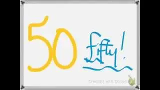ENGLISH: Numbers 1-50