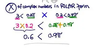 Complex Numbers x and division in polar form