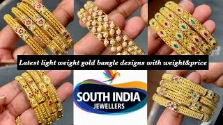SouthIndia Jewellers New Gold Bangles Designs 2022 For Women #goldpot #southindiajewellery