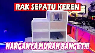 BOX SEPATU KEREN MURAH DAN KEKINIAN | CARA MEMASANG BOX SEPATU PLASTIK #RZAunboxing