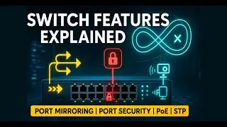 Port Mirroring, Port Security, PoE Switches, and Spanning Tree Protocol Explained