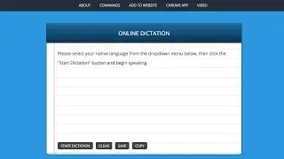 Voice Recognition Web Application