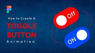 How to Create toggle button in figma #youtubeshorts #shorts #ui