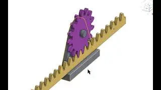 Developing and Animating a Rack and Pinion in Onshape
