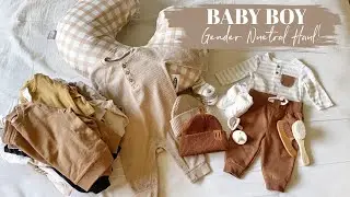 BABY BOY GENDER NEUTRAL  CLOTHING HAUL! 2020