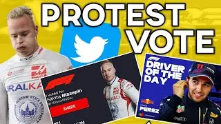 When Nikita Mazepin Was Voted Driver Of The Day...
