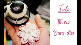 TUTO FLEURS SANS DIES * Avec punch action * Facile * Chat Scrap *
