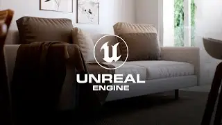 Unreal Engine 5 (Lumen) - living room / kitchen