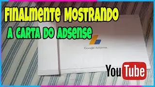 Finalmente Mostrando Minha Carta de Google AdSense de 2022 😂 , Grande Abraço 🙏🙋
