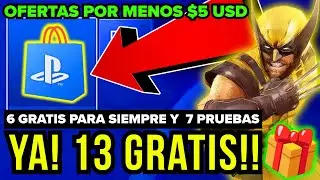 13 Juegos ¡GRATIS! PS4/PS5/PC🔥OFERTAS por MENOS de 5 USD😱