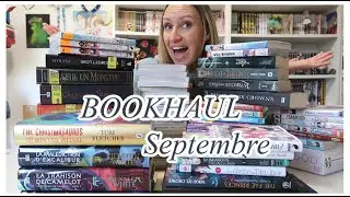 BOOKHAUL SEPTEMBRE - 63 LIVRES !