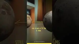 Fitting all the planets between earth and moon | #Shorts
