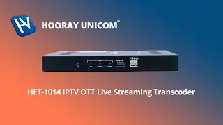 HET-1014 IPTV OTT Live Streaming Transcoder