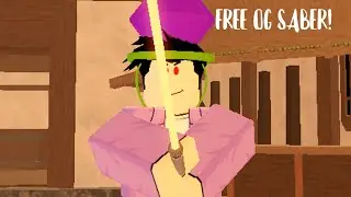 NEW FREE OG SABER ON ROBLOX  ZO ぞ SAMURAI