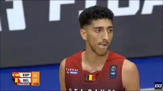 U18 3x3 Belgian Lions - Game Highlights vs Spain (Semi-Finals)