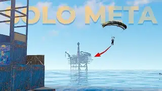 I Parachuted from My Base to Large Rig | Rust