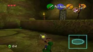 Zelda Ocarina of Time HD 100% Walkthrough - Part 2 - Deku Tree | Slingshot