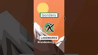 Brandenburg Gate explained in 60 seconds! 🇩🇪 #history #geography #borders #germany #berlin #learn