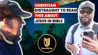 Christian Distraught To Read This About Jesus In Bible | Hashim | Speakers Corner