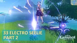 33 Electro Seelie Location PART 2 - Genshin Impact