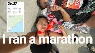 I ran a marathon without training