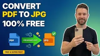PDF to JPG Conversion Made Easy — Free & Fast | MiConvert