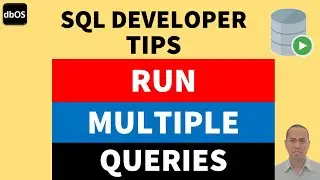 Run multiple queries in SQL Developer