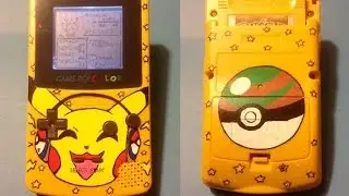 Pikachu - Gameboy Color (Speedpaint/Posca Pens)