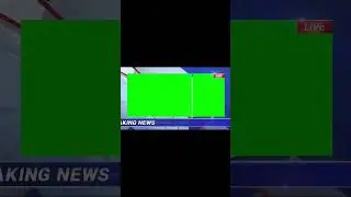 greenscreen for news #greenscreen #shorts #shortvideo #copyrightfree #viral