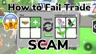 How people FAIL TRADE SCAM in ADOPT ME ROBLOX | FAIL TRADE SCAM on ADOPT ME