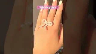 DIY ring idea🎀