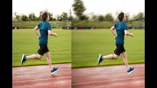 Photoshop CC Tutorial :How to Create a Motion Blur Effect in Photoshop / Blurred Panning Effect -