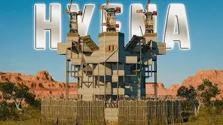 The Hyena | The BEST 2x2 With OPENCORE & BUNKER | RUST Base Design