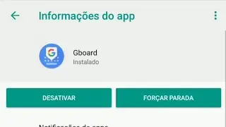 Gboard Parou De Funcionar/ Gboard Apresenta Falhas Continuamente